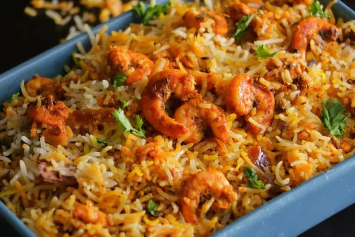 Shrimp Biryani